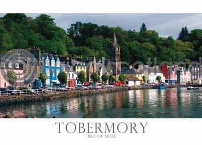 Waterfront at Tobermory Postcard