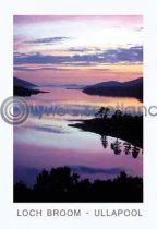 Loch Broom Sunset - Ullapool Postcard