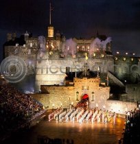 Edinburgh Festival Tattoo Colour Photo Greetings Card