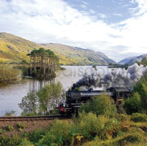 Jacobite Colour Photo Greetings Card