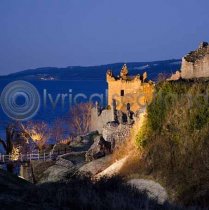 Urquhart Castle, Loch Ness Colour Photo Greetings Card