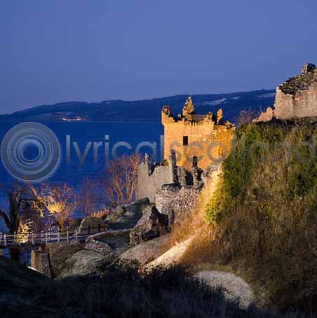 Urquhart Castle, Loch Ness Colour Photo Greetings Card