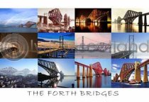 Forth Bridges Postcard