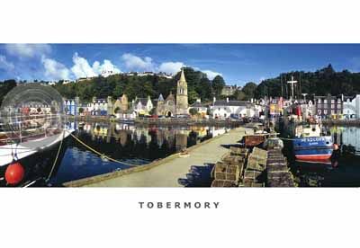 Tobermory from the Pier Postcard