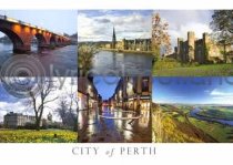 City of Perth Composite Postcard
