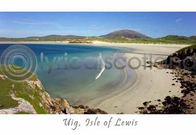 Lewis - Uig - Isle of Lewis Postcard