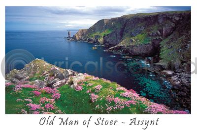 Old Man of Stoer - Assynt Postcard