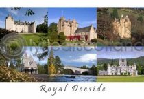 Royal Deeside Composite 2 Postcard