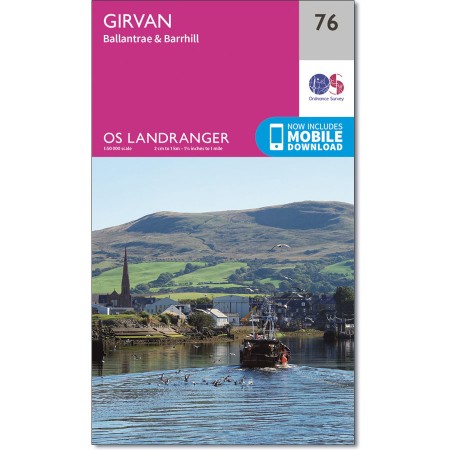 Landranger 076 Girvan