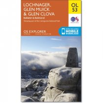 Explorer OL 53 Lochnagar, Glen Muick & Glen Clova