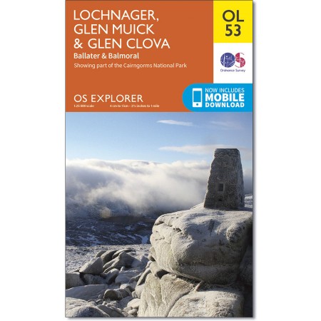 Explorer OL 53 Lochnagar, Glen Muick & Glen Clova