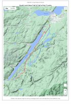 XT40 National Trail Map South Loch Ness Trail