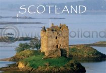 Scotland - Castle Stalker Landscape Magnet