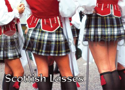 Scottish Lasses Magnet