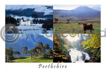Perthshire Composite 1 Postcard