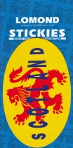 Scotland Lion Oval Medium Stickies
