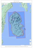 XT25 Superwalker Map Arran: Including Coastal Way